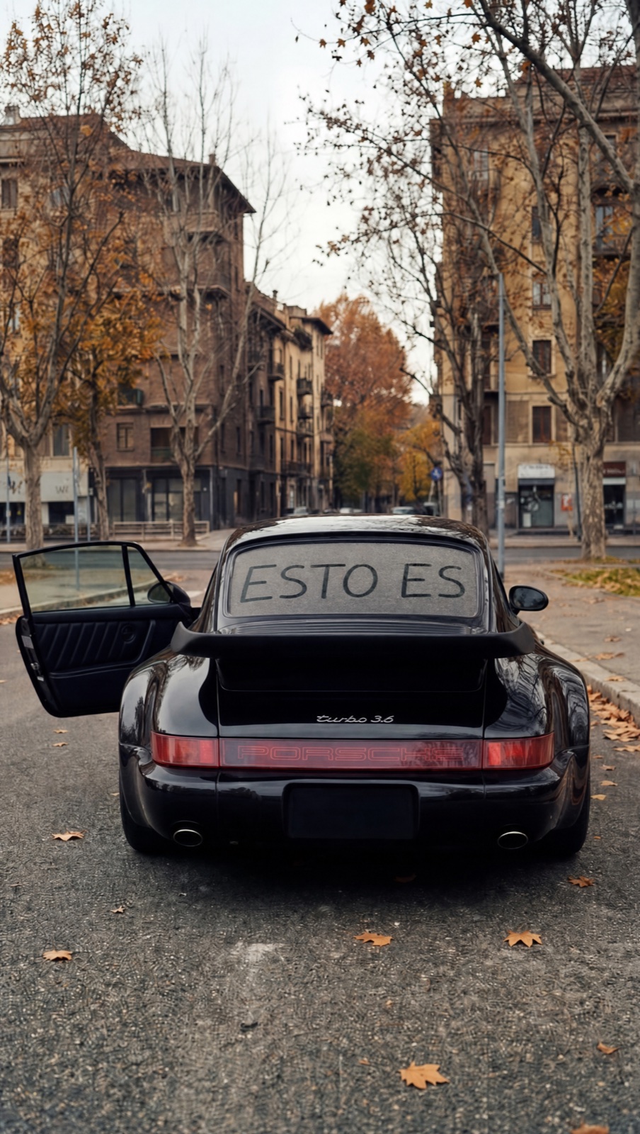 Ballin' — el auto, de noche