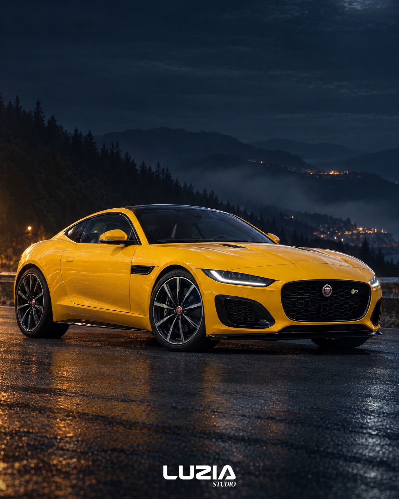 Jaguar F-Type R — key art